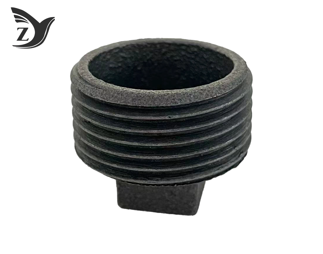 Black Flangeless Plug Pipe Fittings 2 Black Flangeless Plug Pipe Fittings 2