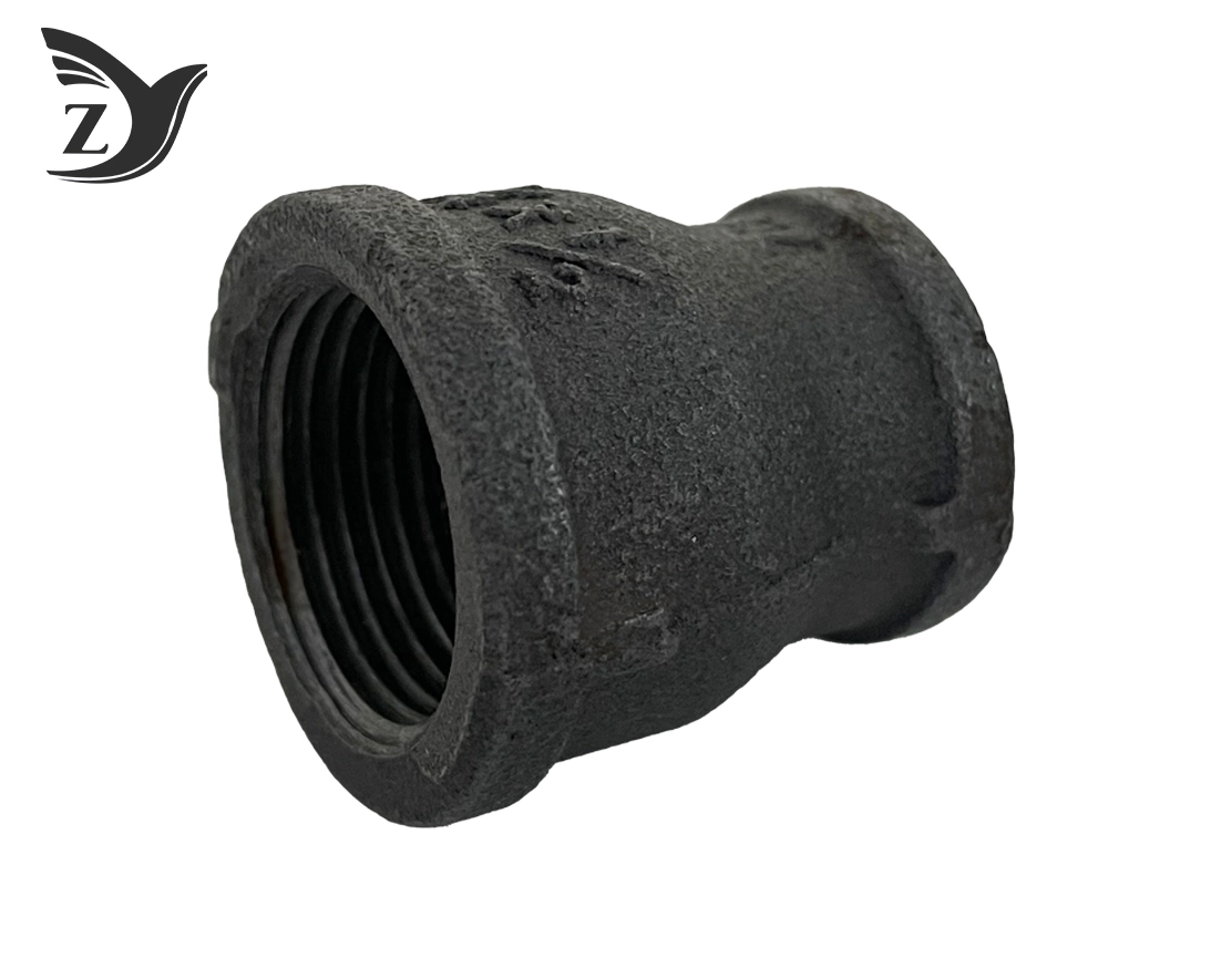 Black Square Face Reducing Coupling Pipe Fittings 2 Black Square Face Reducing Coupling Pipe Fittings 2