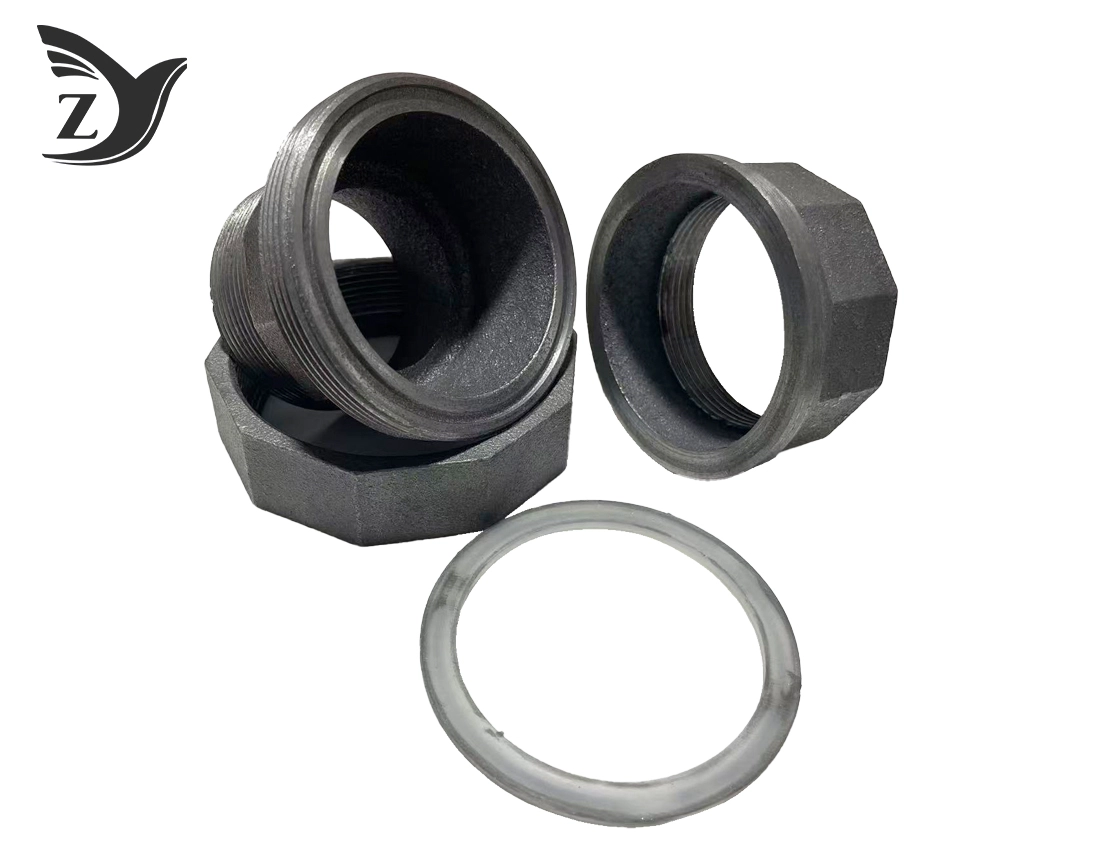 Black Male-Female Union 331 Pipe Fittings 2 Black Male-Female Union 331 Pipe Fittings 2