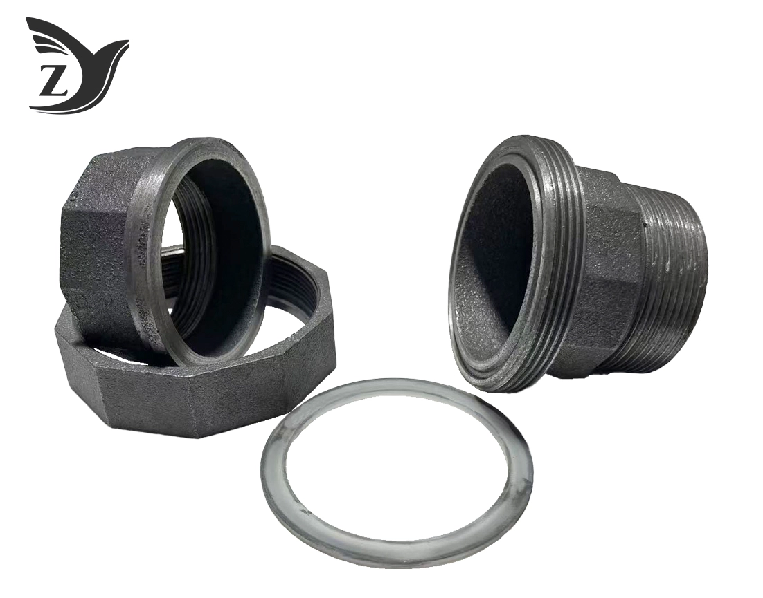 Black Male-Female Union 331 Pipe Fittings 1