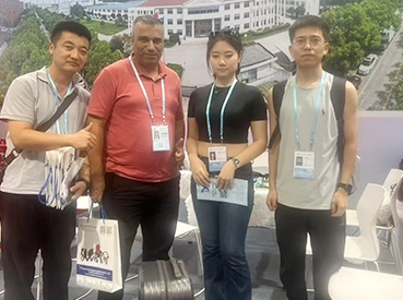 Team Photo at Exhibition Venue Team Photo at Exhibition Venue