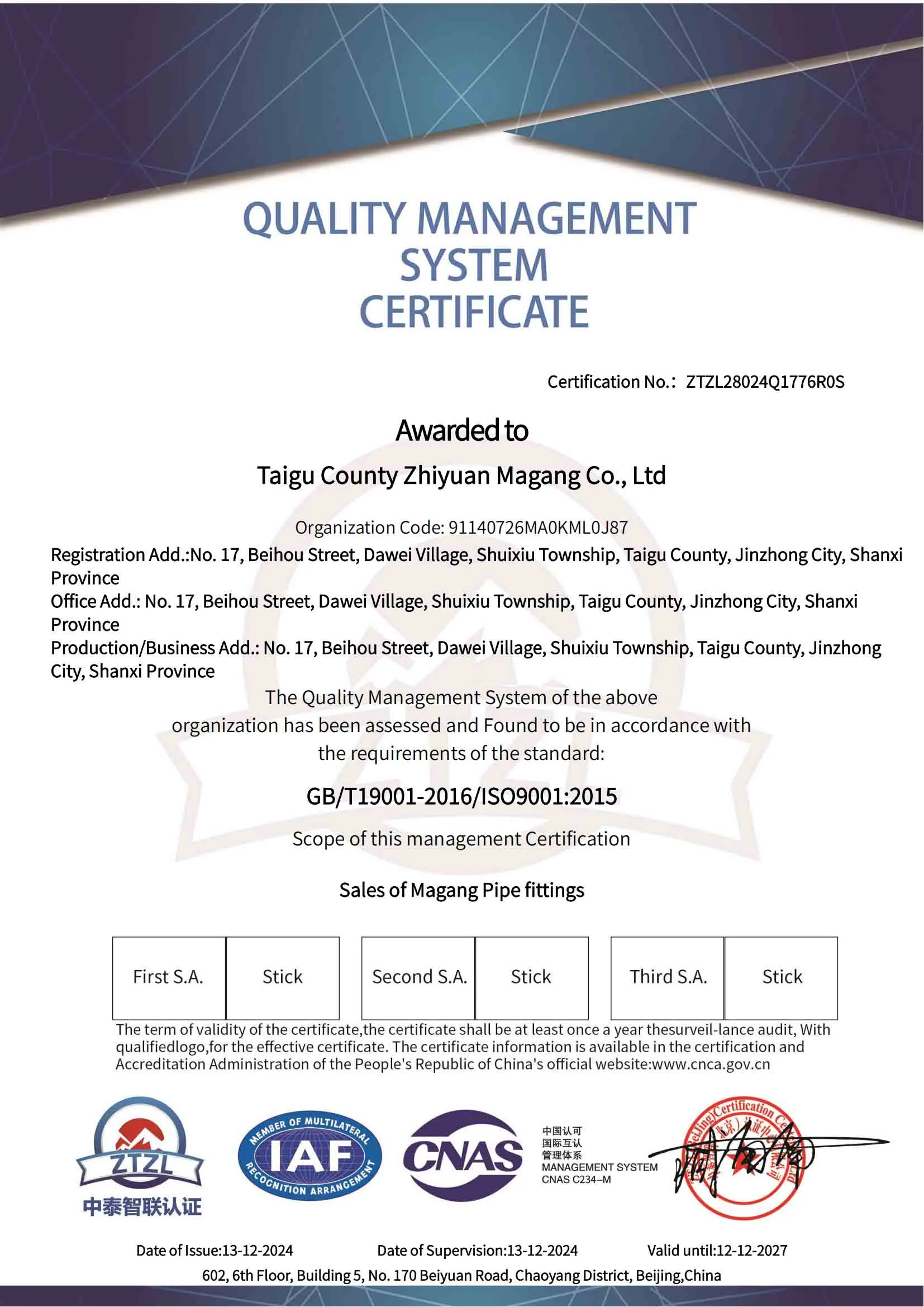 ISO 9001 ISO 9001
