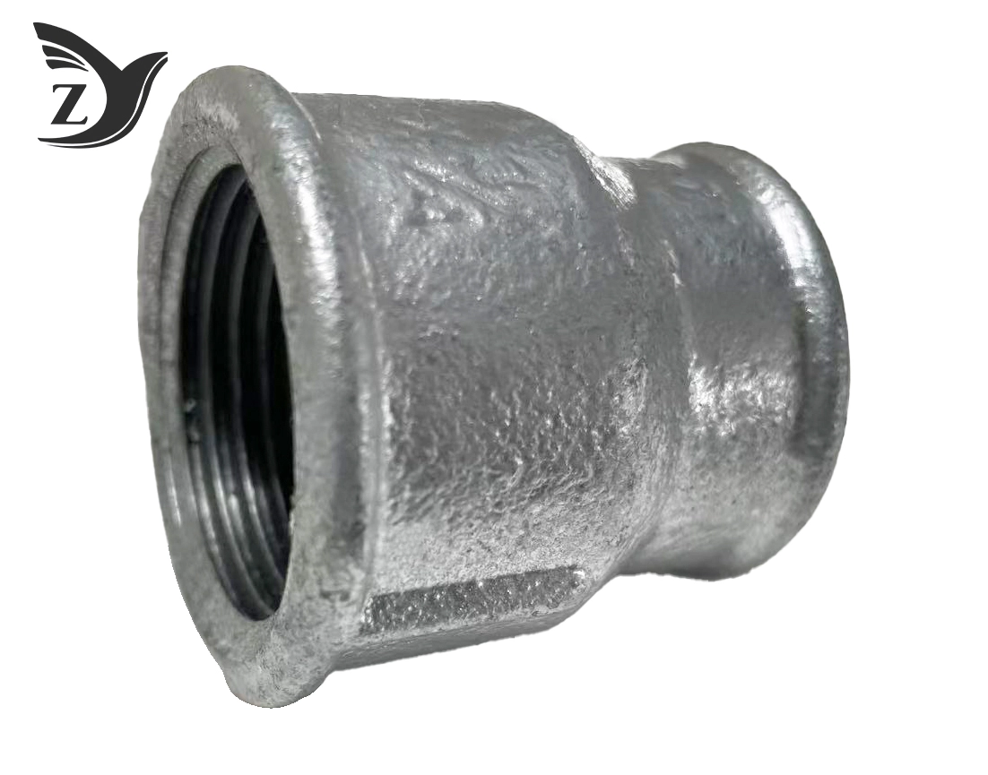 Round Face Galvanized Round Edge Reducing Coupling Pipe Fittings  1