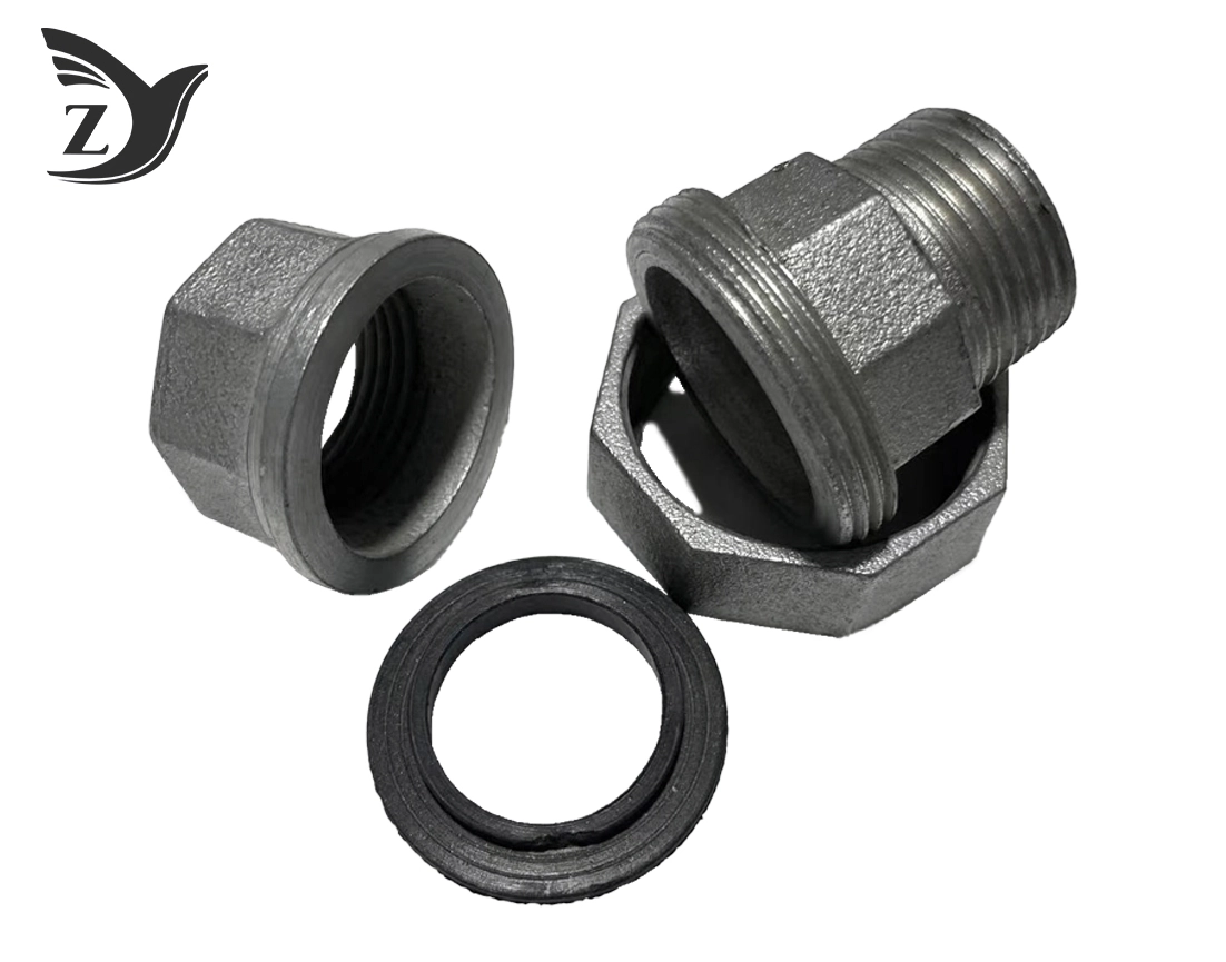 Galvanized Male Female Threaded Union 331 Pipe Fittings 3