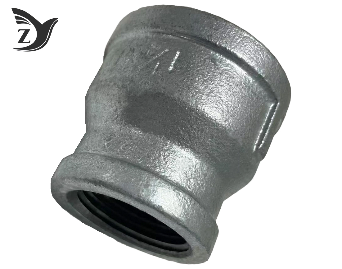 Square Face Galvanized Square Edge Reducing Coupling Pipe Fittings 1 Square Face Galvanized Square Edge Reducing Coupling Pipe Fittings 1