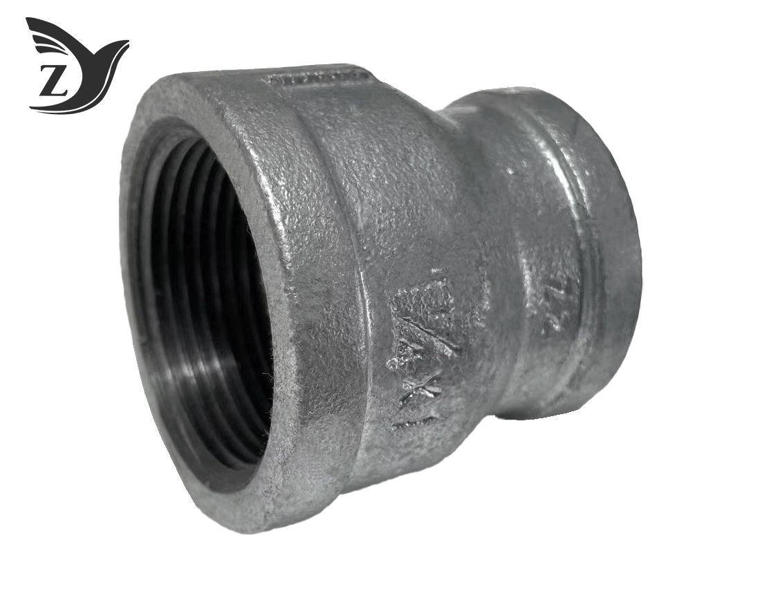 Square Face Galvanized Square Edge Reducing Coupling Pipe Fittings 3 Square Face Galvanized Square Edge Reducing Coupling Pipe Fittings 3