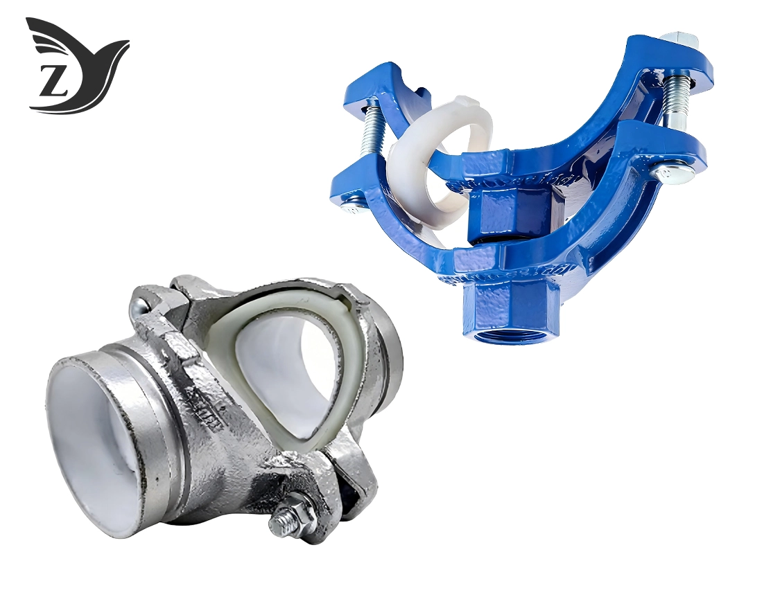 Water Supply Threaded Mechanical Cross Pipe Fitting 2