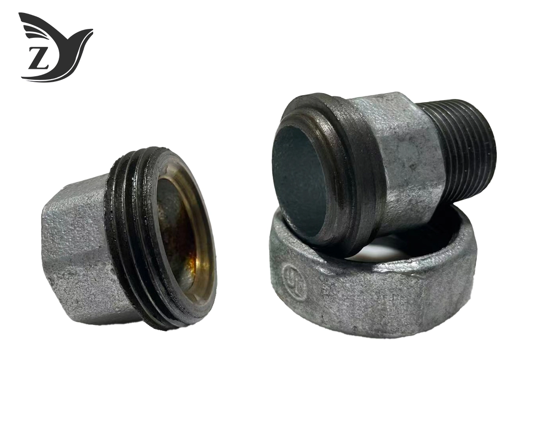 No Hub Hot Dip Galvanized 90° Elbow Pipe Fitting 2 No Hub Hot Dip Galvanized 90° Elbow Pipe Fitting 2