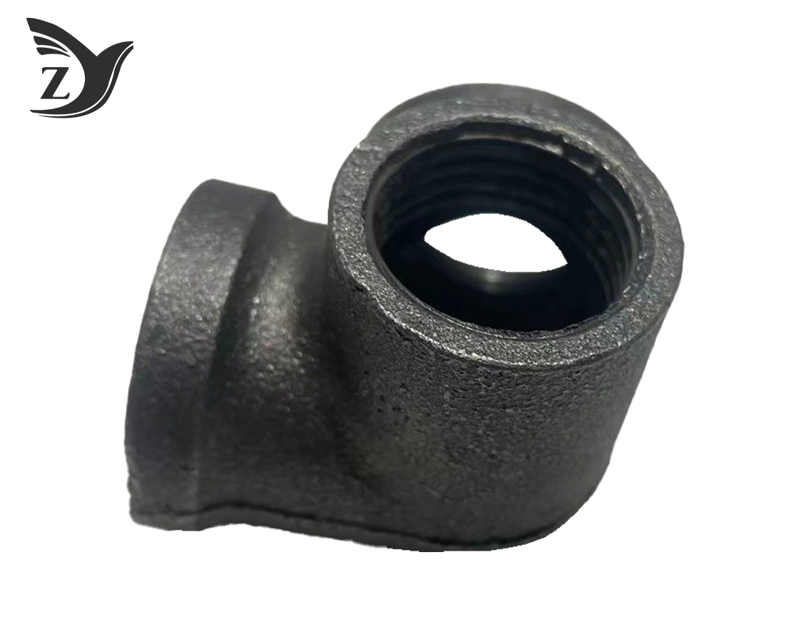 Black Malleable Iron Tee Pipe Fittings 2 Black Malleable Iron Tee Pipe Fittings 2
