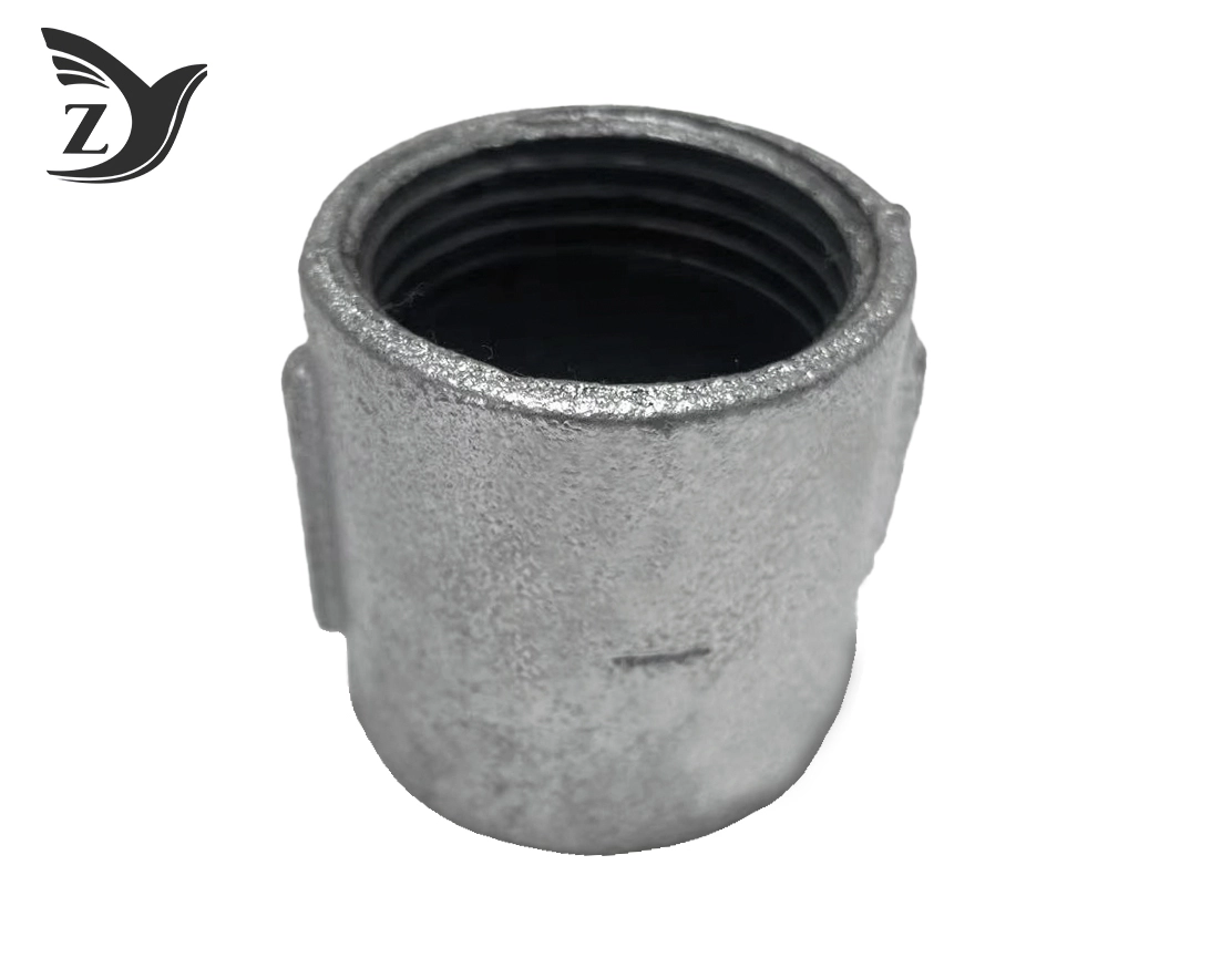 No Hub Electro Galvanized Coupling Pipe Fitting 1 No Hub Electro Galvanized Coupling Pipe Fitting 1
