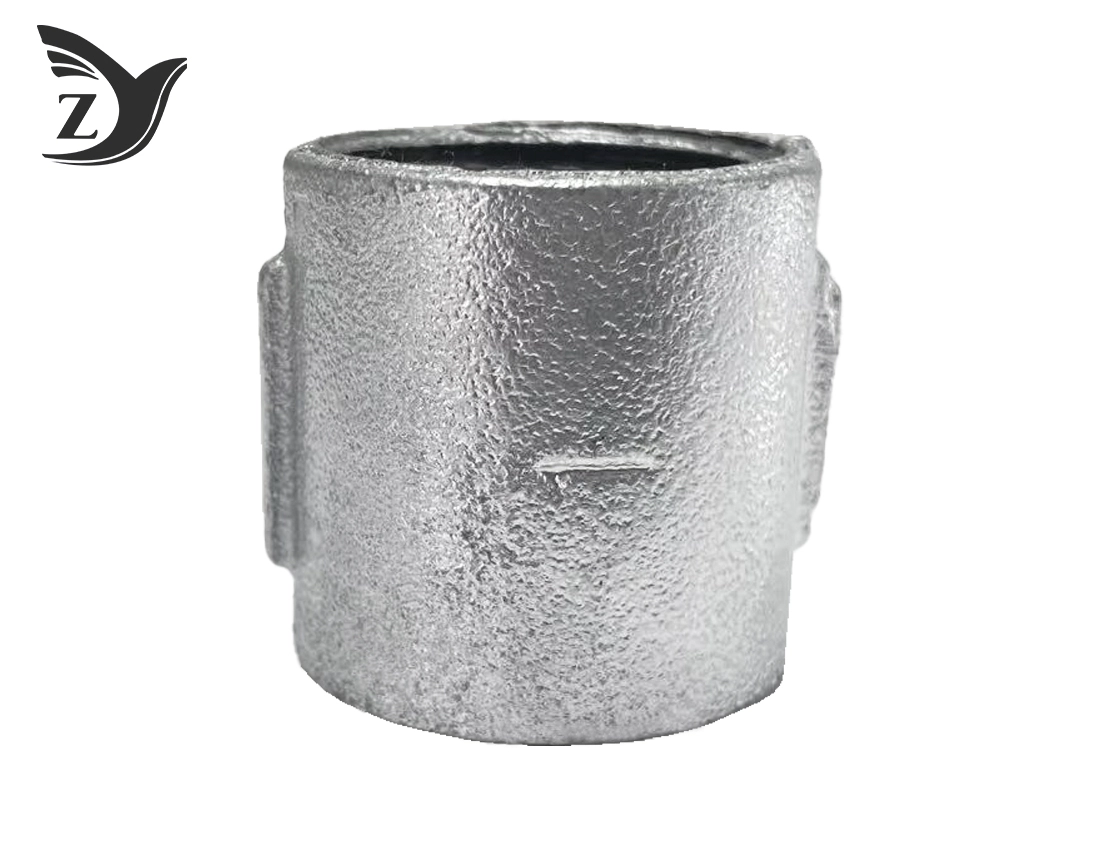 No Hub Electro Galvanized Coupling Pipe Fitting 2 No Hub Electro Galvanized Coupling Pipe Fitting 2