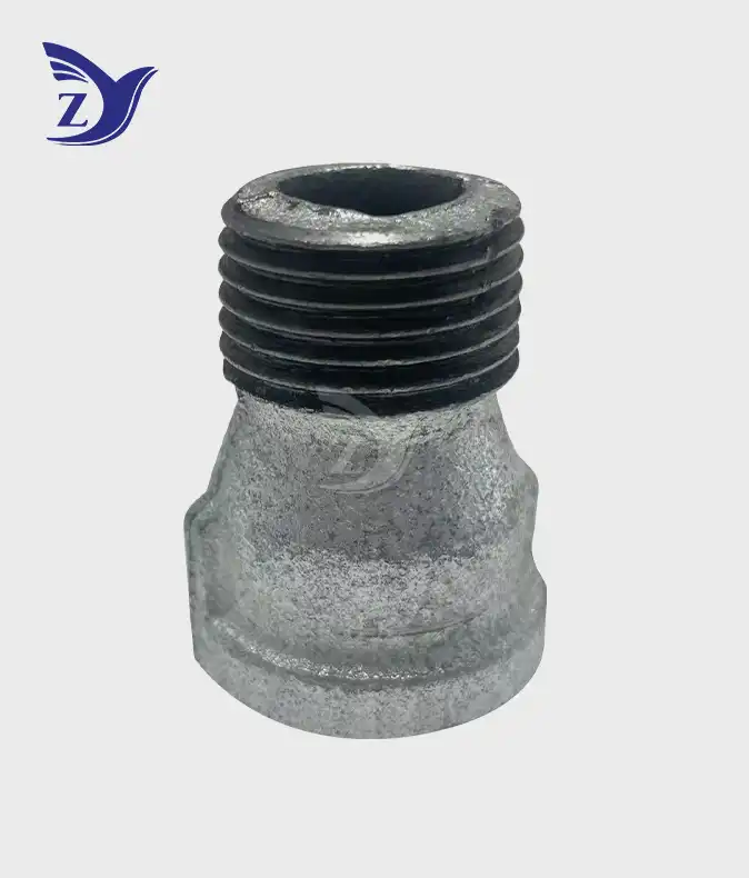NPT thread square edge reducing street coupling pipe fittings NPT thread square edge reducing street coupling pipe fittings