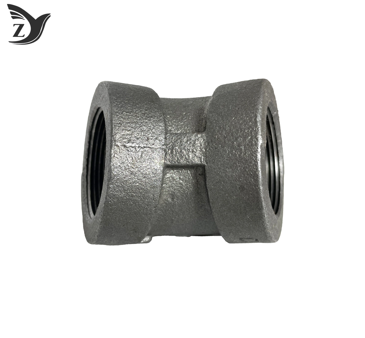 300LB Black 45° Malleable Iron Elbow 2
