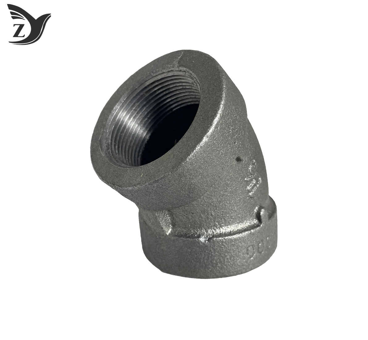 300LB Black 45° Malleable Iron Elbow 3 300LB Black 45° Malleable Iron Elbow 3