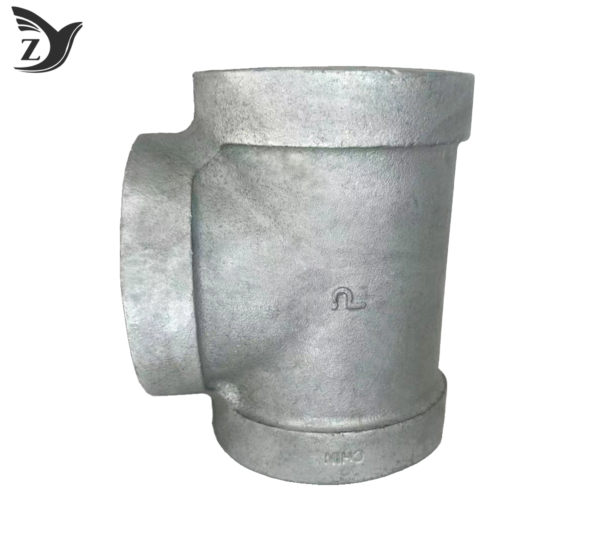 Class 300 Hot Dipped Galvanized Malleable Iron Equal Tee Pipe Fitting 1