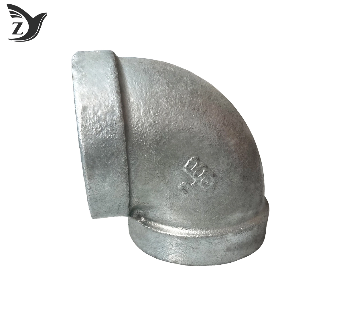 Class 300 Hot Dipped Galvanized Malleable Iron 90° Elbow 2