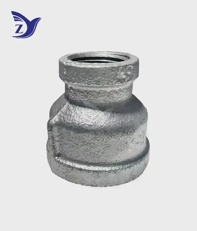 BSPT square face galvanized square edge reducing coupling pipe fittings BSPT square face galvanized square edge reducing coupling pipe fittings