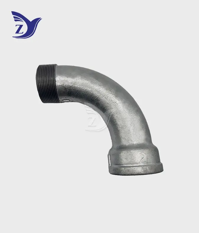 galvanized male female 90° long radius elbow pipe fittings galvanized male female 90° long radius elbow pipe fittings
