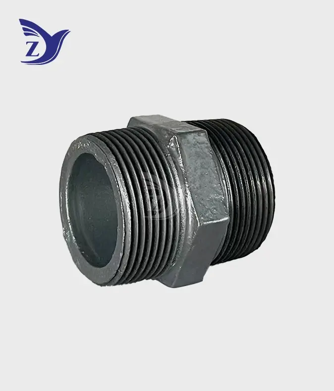 Galvanized male nipple pipe fittings Galvanized male nipple pipe fittings