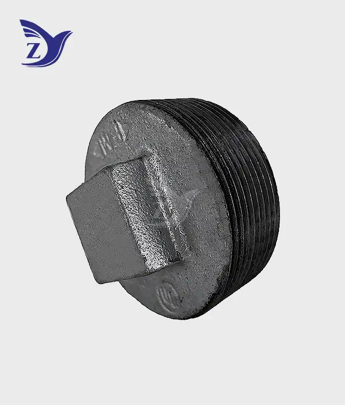 Galvanized non-flanged pipe plug pipe fittings Galvanized non-flanged pipe plug pipe fittings