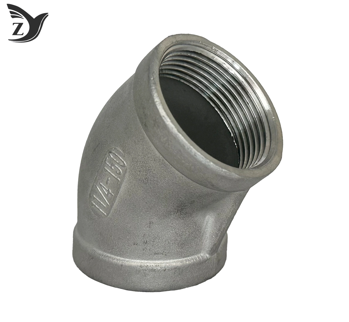304 Stainless Steel 45° Street Elbow 45° 2 304 Stainless Steel 45° Street Elbow 45° 2