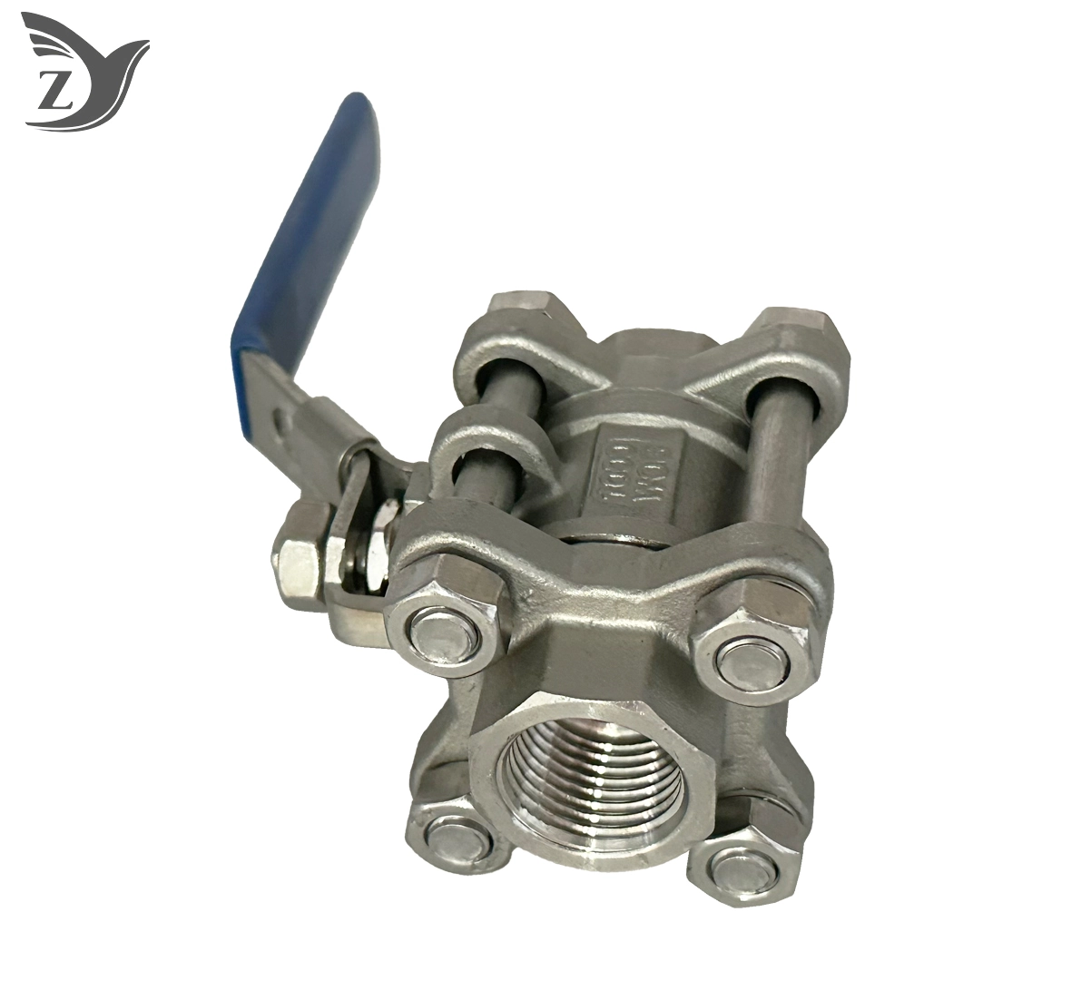 3‑Piece Stainless Steel Female Thread Ball Valve 1