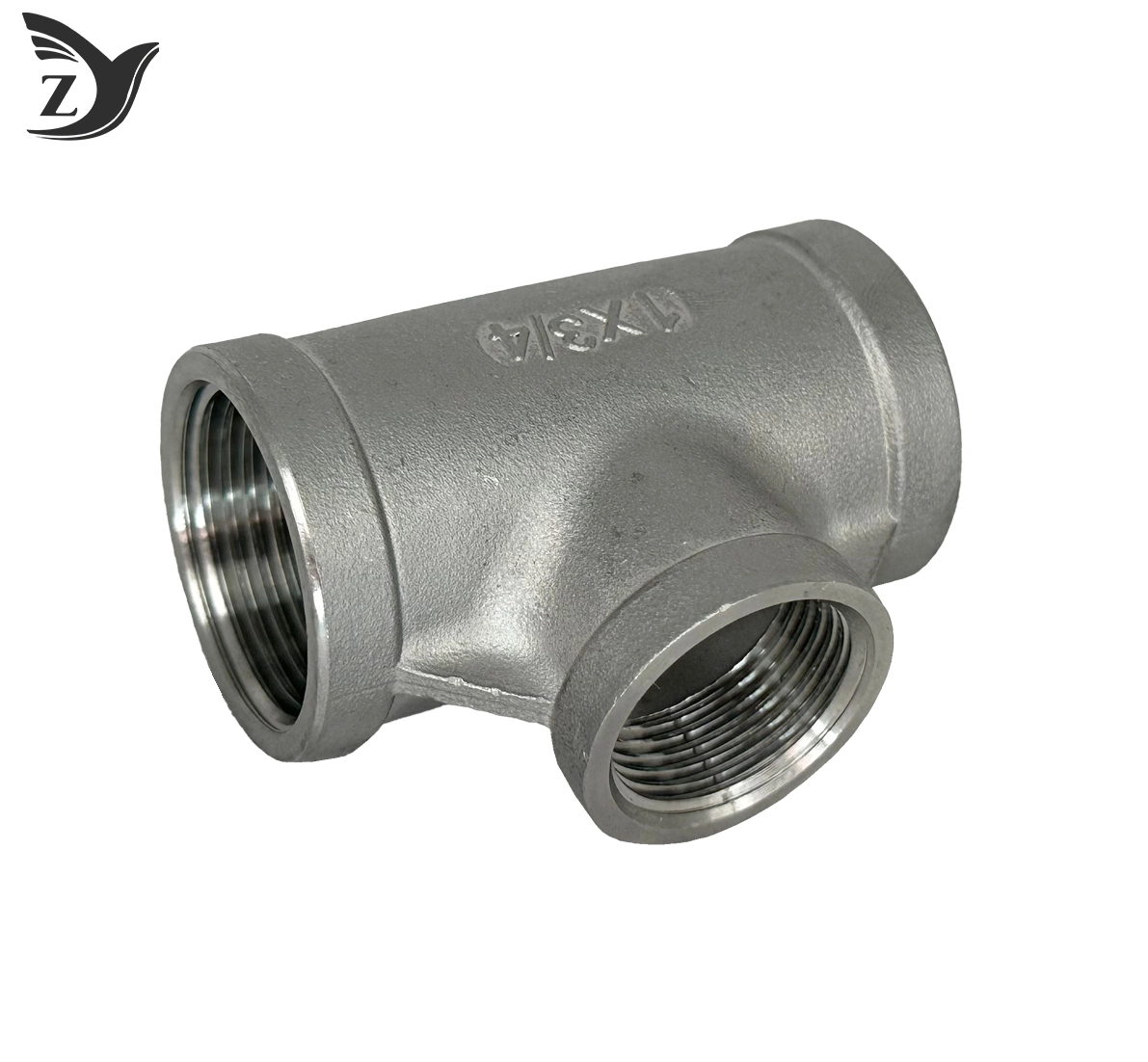 304 Stainless Steel Tee Pipe Fitting 3