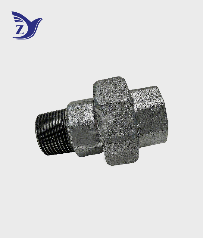 NPT Galvanized Male Female Threaded Union 343 Pipe Fittings
