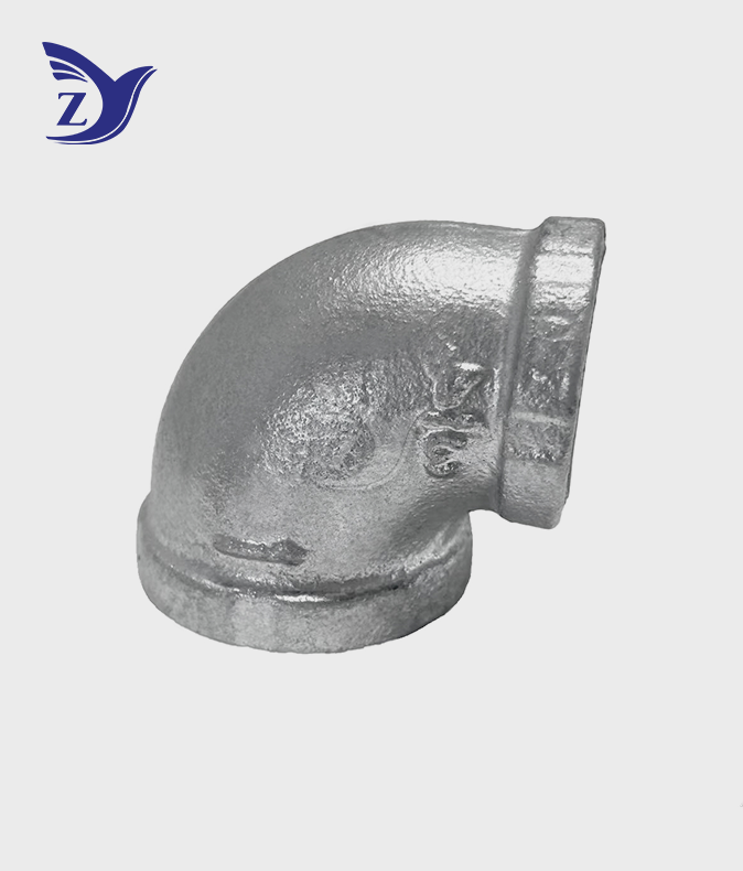 Galvanized NPT 90° Reducing Elbow