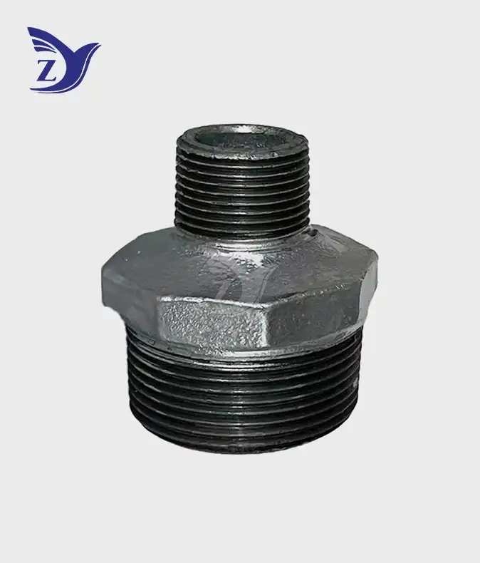 What size is galvanized 2x1 reducing elbow​?