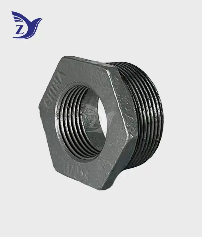 Galvanized Bushing Pipe Fittings for Industrial and Plumbing Applications