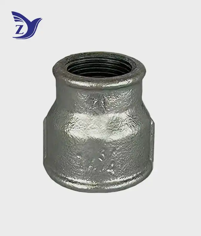 Round Face Galvanized Reducing Coupling Fittings for Smooth Pipe Connections