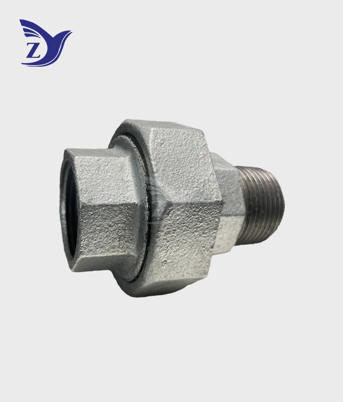 NPT Galvanized Male Female Threaded Union 331 Pipe Fittings