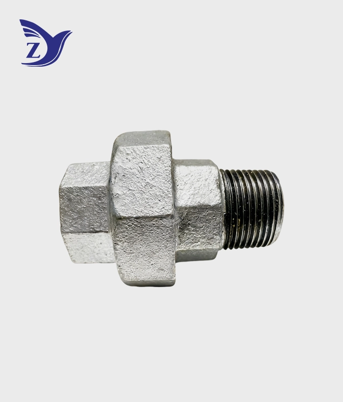 NPT Galvanized Male Female Threaded Union 341 Pipe Fittings