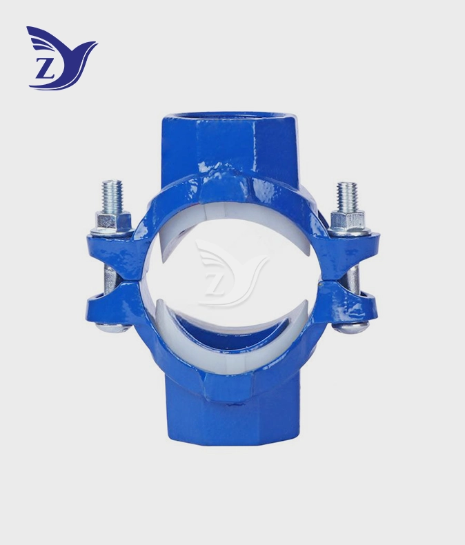 Water Supply Threaded Mechanical Cross Pipe Fitting